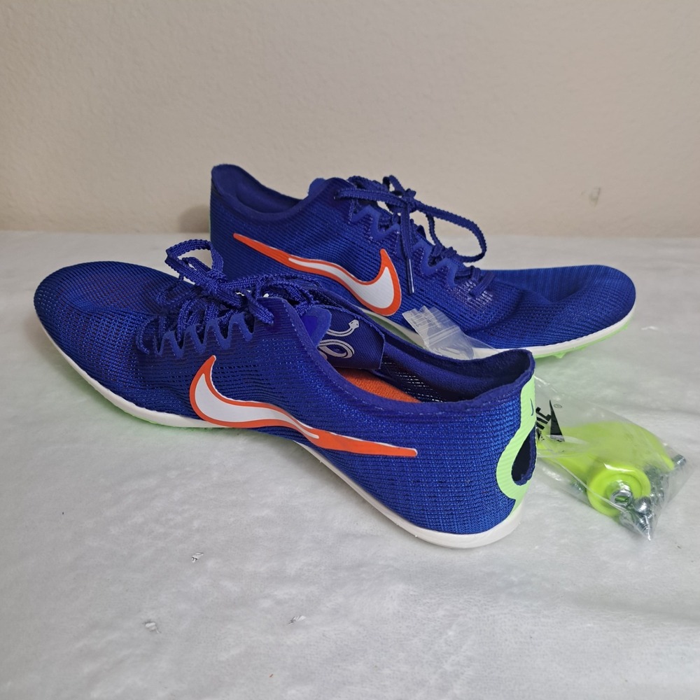 Nike Zoom Mamba 6 Track Field Distance Racer Blue Spikes DR2733-400, Mens 9.5 - Picture 5 of 10